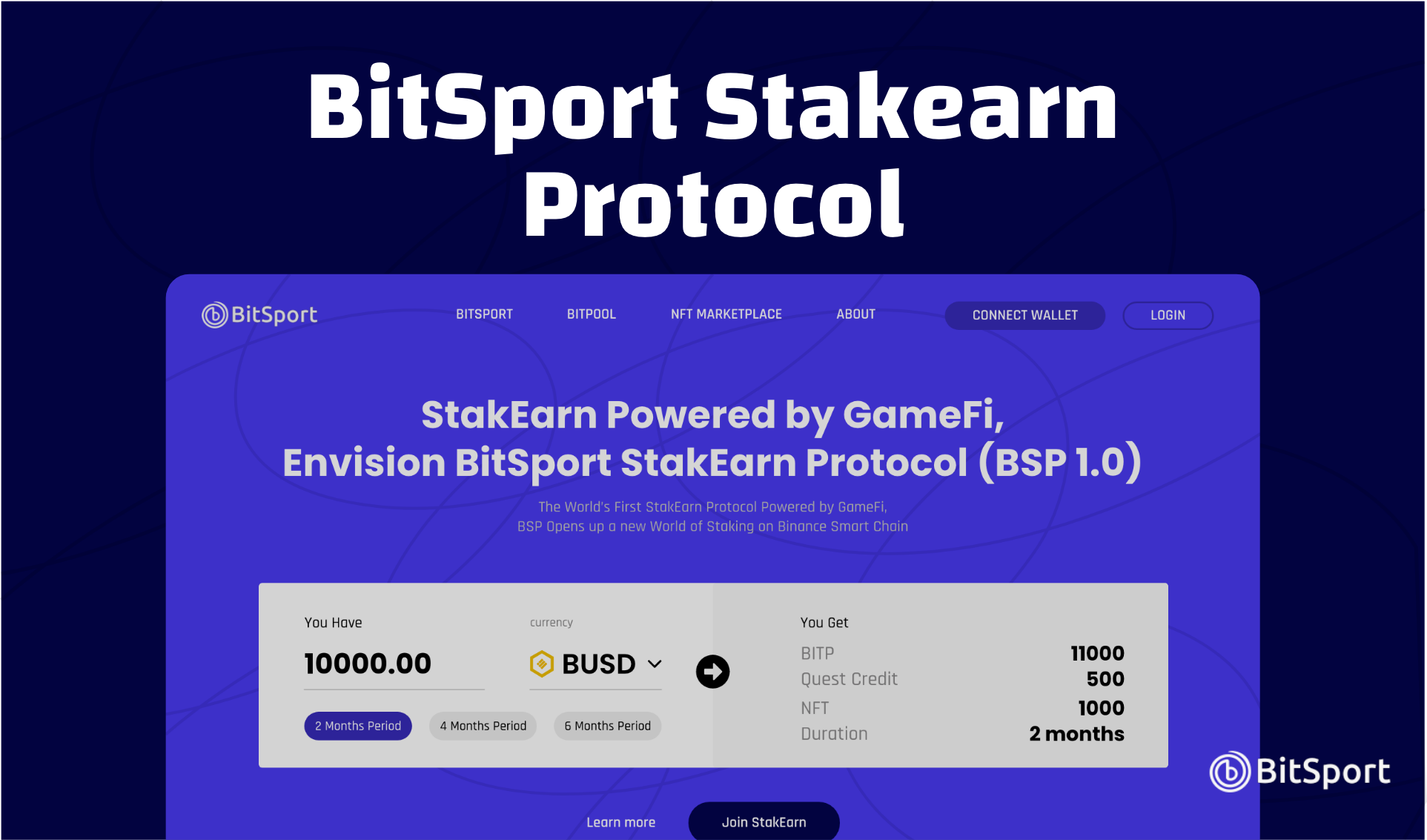 Exploring the Benefits of BitSport’s StakEarn Protocol